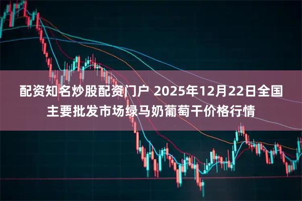 配资知名炒股配资门户 2025年12月22日全国主要批发市场绿马奶葡萄干价格行情